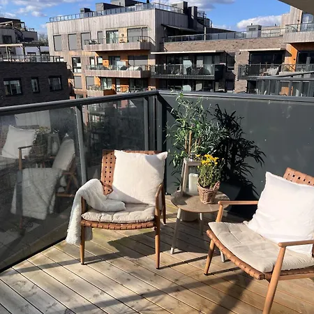 Appartement Bright, Stylish With A Sunny Balcony Close To Nature Oslo